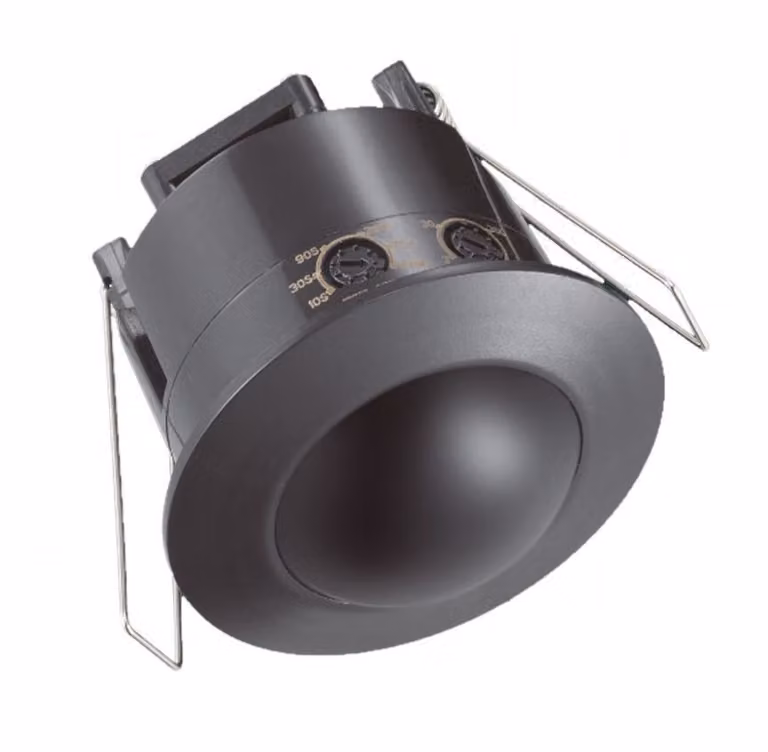 V-TAC Sensore di Movimento Infrarossi 360° a Incasso (Max 500W) IP20