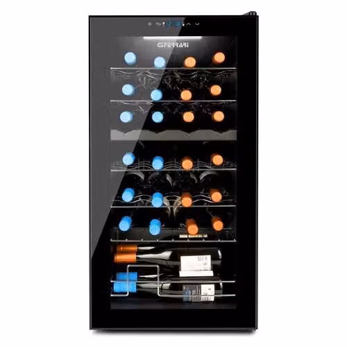 Cantinetta per vino G3 Ferrari RISERVA 28 Dual Black con doppia zona di raffreddamento L: 43 cm, P: 45 cm, H: 83 cm – 2