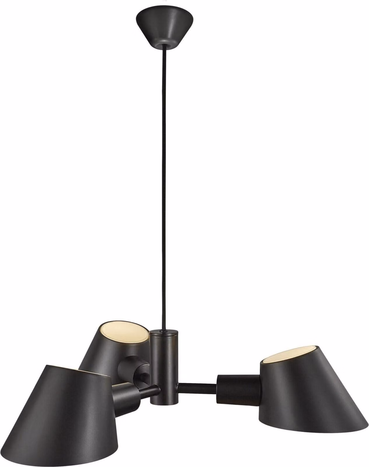 Lampada a sospensione Stay TM E27 nero