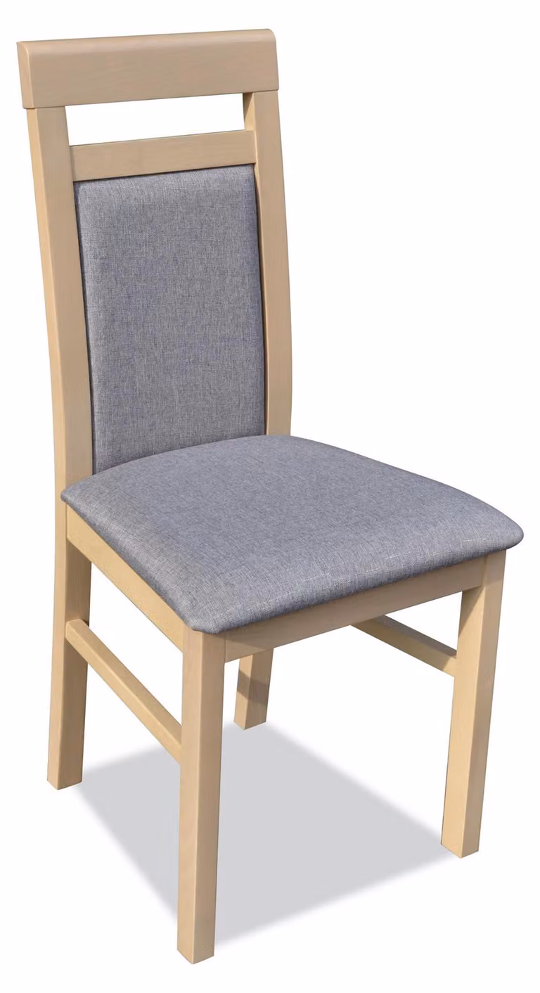 Esszimmer 1 x Lehnstuhl Sessel Garnitur Esszimmerstuhl Holz Polster Sitzpolster