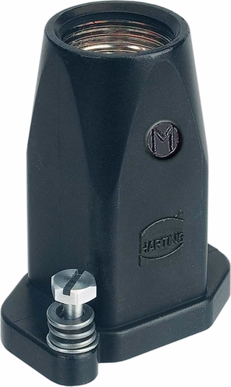 HARTING Han 3HPR Custodia a manicotto senza guarnizione incollata, 1xM20 uscita cavo diritta, chiusura a baionetta - 1 pezzo