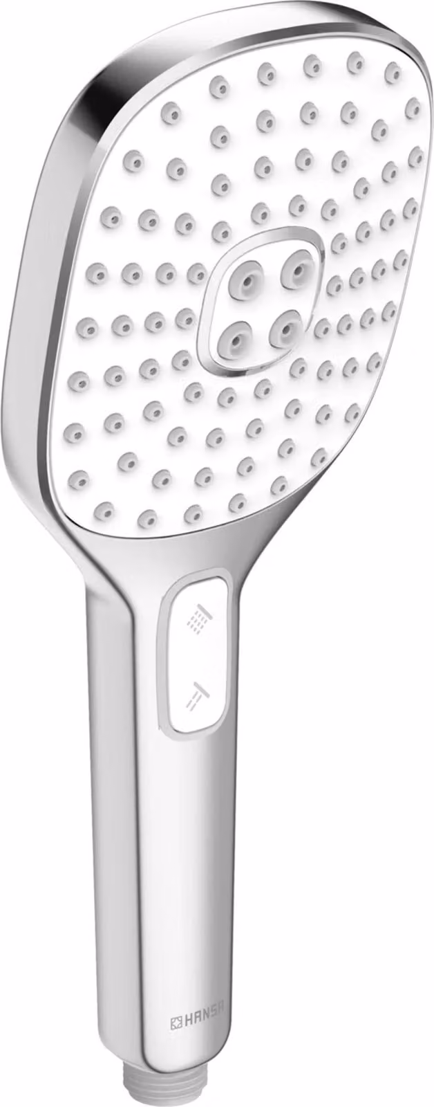 Doccetta Hansa Hansaactivejet Style 8433 0200 a 3 getti bianco/cromo, 1 pz.