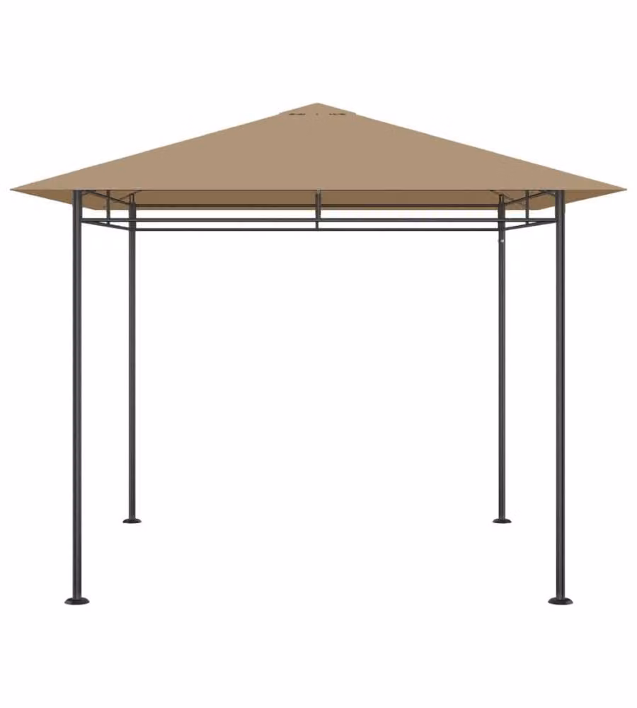 Gazebo 3x3x2,7 m Grigio Talpa 180 g/m²