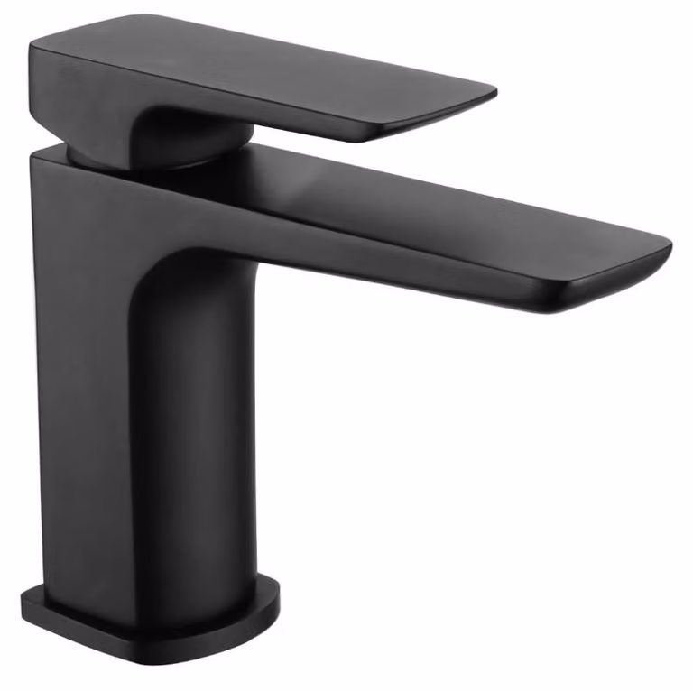 SAT Brevis miscelatore lavabo, nero SATBSBRE271C
