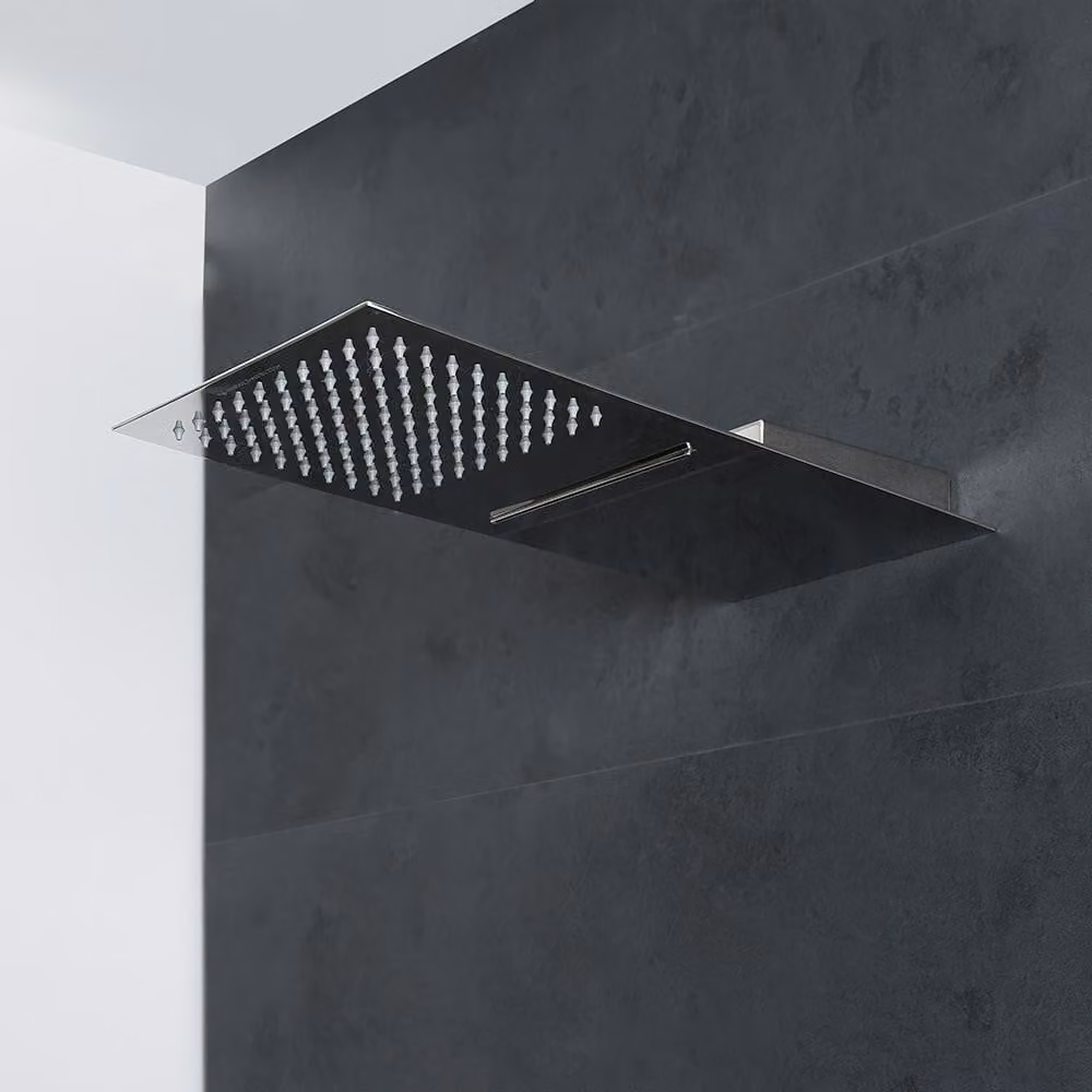 Soffione Doccia Ultrasottile 500x200mm - Cascata- pioggia - Design Moderno - Arvo