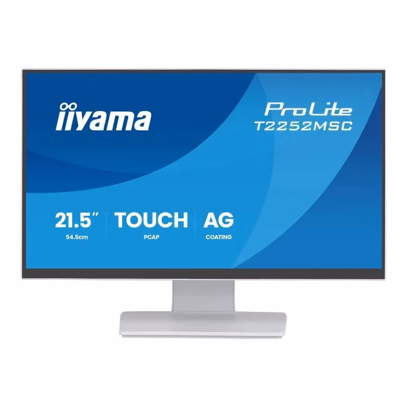 Monitor Touchscreen Iiyama Prolite T2252MSC-W2AG da 22 pollici – 2