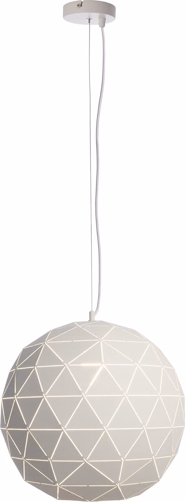 Deko-Light 342131 Lampada a sospensione Asterope round 500 , bianco opaco