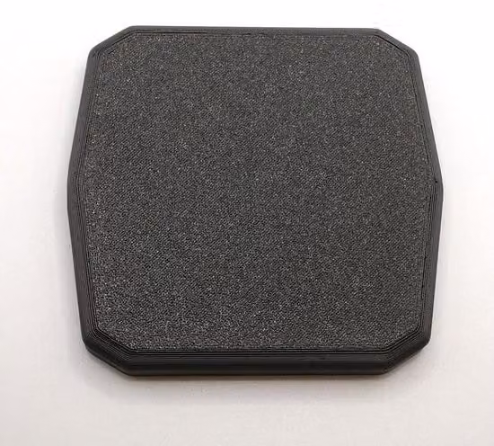 Copertura di ricambio per supporto display, coperchio protettivo nero