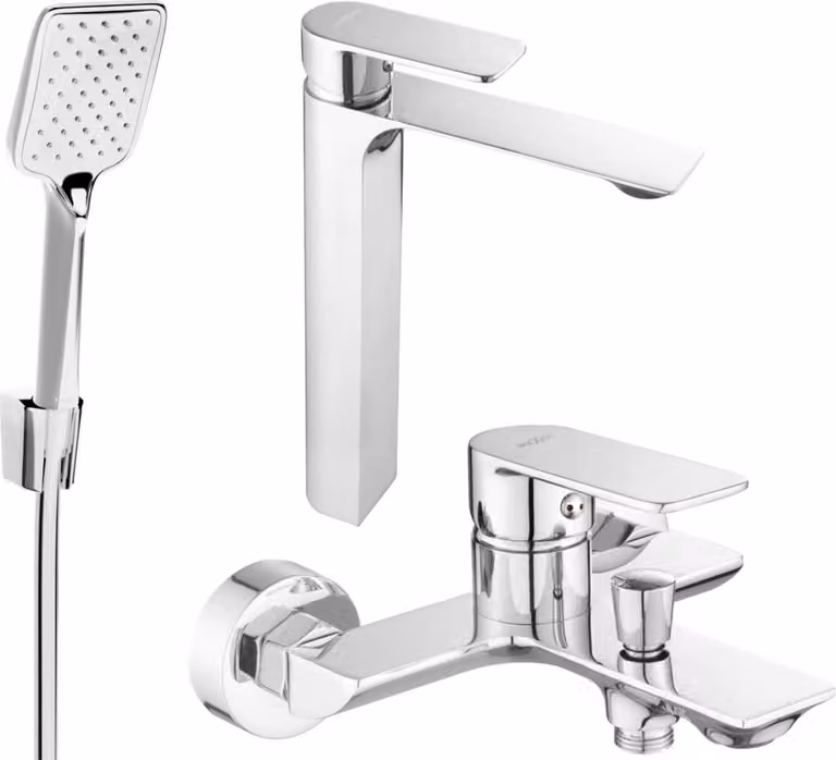 Mexen Alexa R62 set da bagno, cromo - 71213R62-00