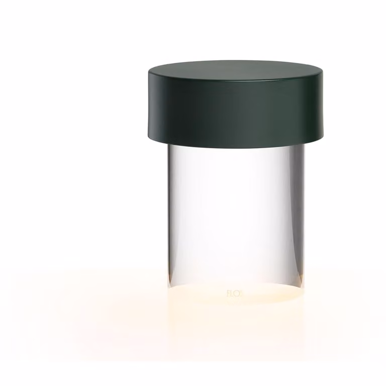 Flos - Last Order Clear - Lampada da tavolo - Verde Opaco