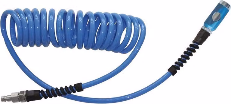 Set di tubi a spirale ID 6,5 mm OD 10 mm L.6 m Tubo di sicurezza inPoliuretanoDN 7,4 EWO