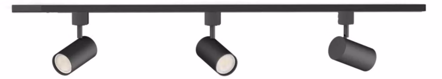 Philips Lampada da binario Zilo, GU10, LED, 220-240 V, nero