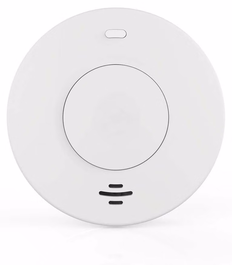 Rilevatore di fumo Wi-Fi, alimentato a batteria, sensore con durata di 10 anni