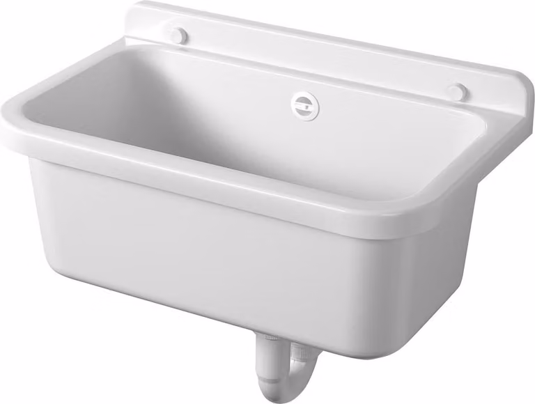 Vetroceramica Aqualine - Beccuccio pensile 550x340 mm, plastica/bianco PI5055