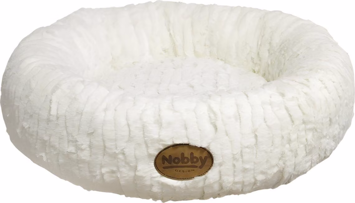 Nobby Donut "NOVA" bianco avorio Ø 100 cm