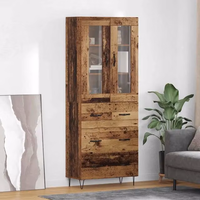 Credenza Legno vecchio 69,5 x 34 x 90 cm Legno ingegnerizzato 3402695