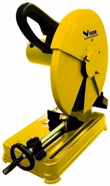 Vigour VTRV-355 FE Troncatrice per Metallo da Banco 2200 W 3800 rpm 355 mm Nero e Giallo
