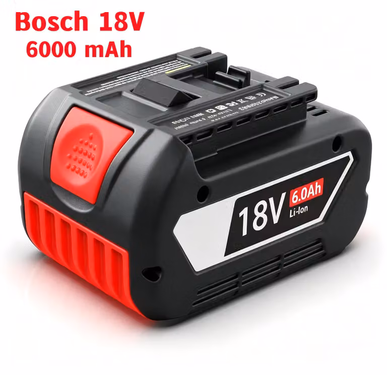 Batteria di ricambio Bosch 18 V 6,0 Ah: compatibile con BAT618 BAT609 BAT619