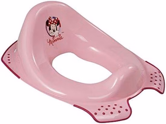 Sedile WC più piccolo per bambini, da circa 1,5 a circa 4 anni, con superficie antiscivolo, rosa