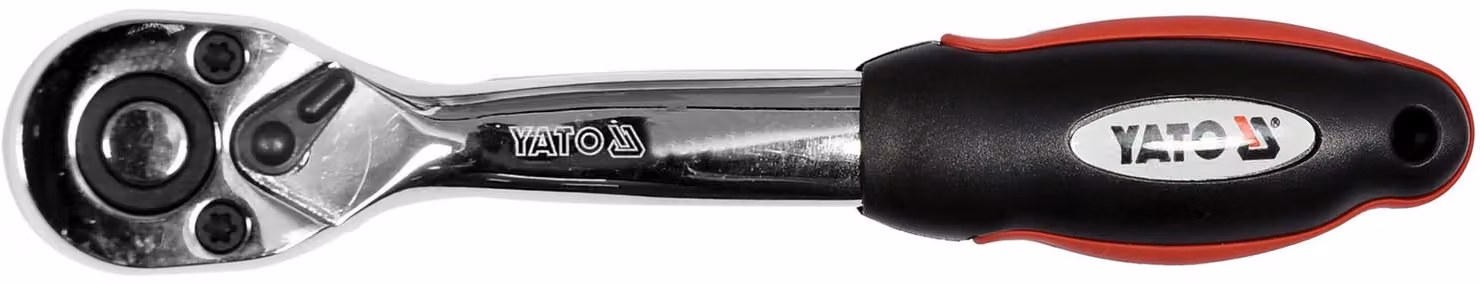 Chiave a cricchetto curva da 1/4"