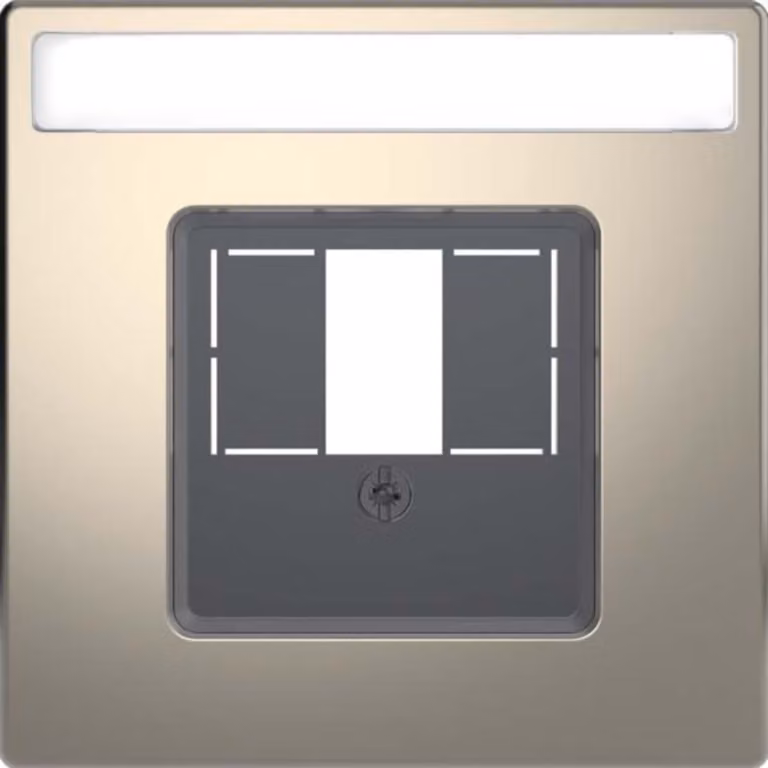 MERTEN MEG4250-6050 Piastra centrale in nichel metallizzato, System Design