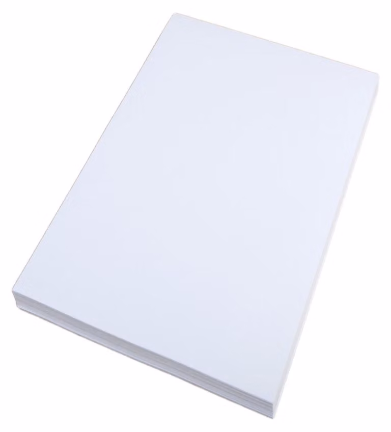 Cartoncino A2, 300 g/m², bianco, 50 fogli, formato 594x420 mm