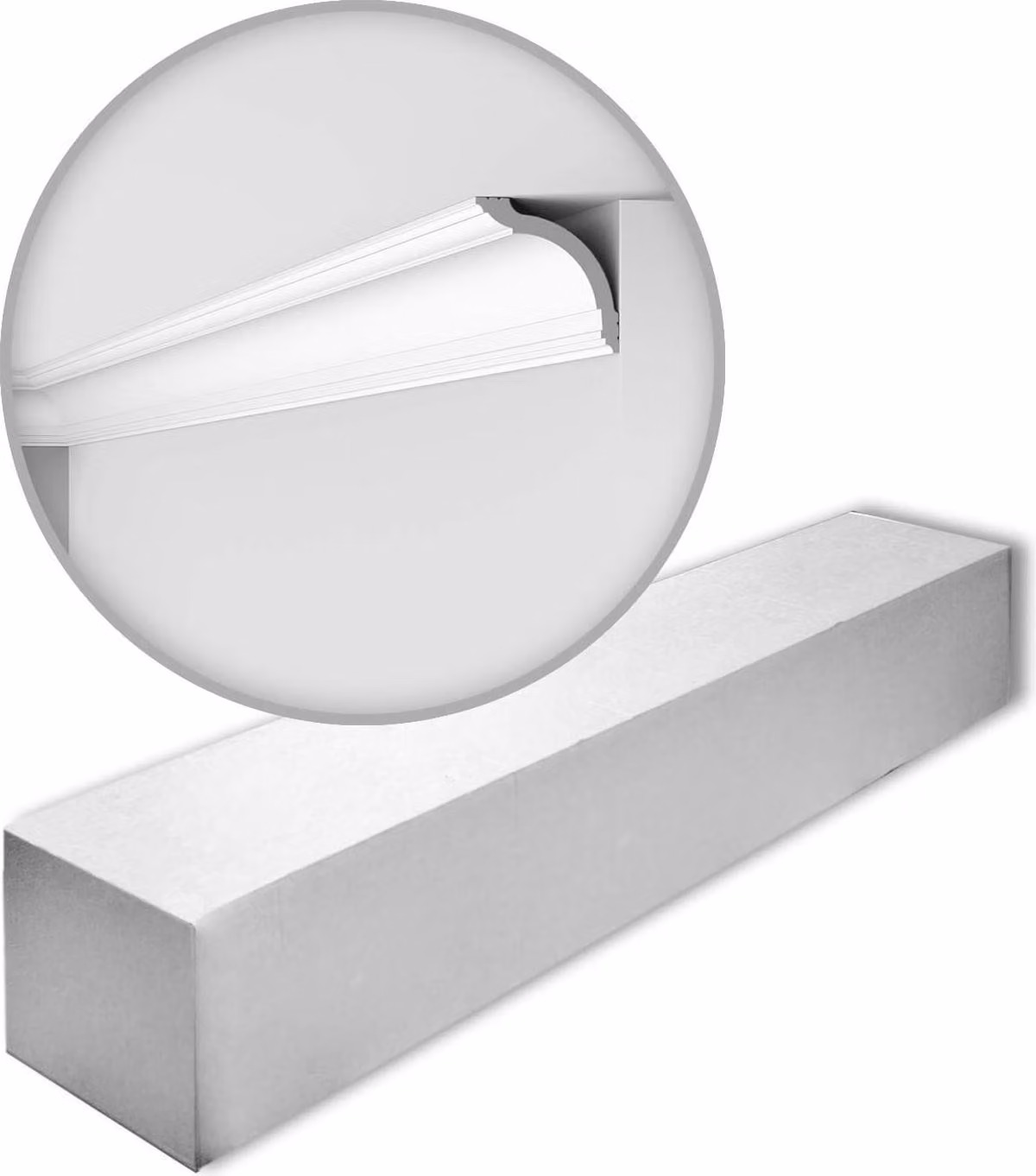 NMC WT17 box WALLSTYL Noel Marquet Eckleisten 1 Karton 8 Deckenleisten | 16 m