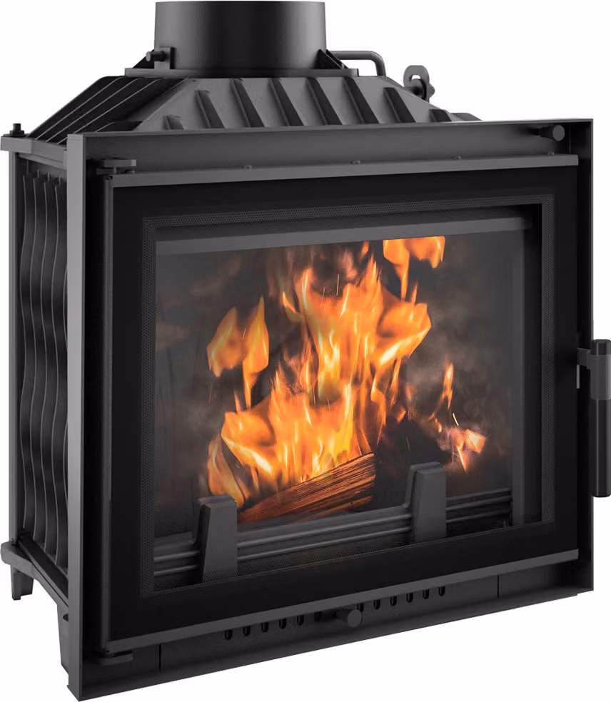 Caminetto in ghisa per legna ANTEK DECO 10 kW Ø 180