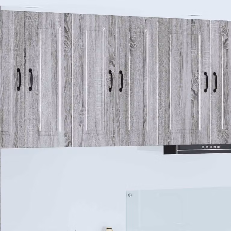 vidaXL Pannello per lavastoviglie Kalmar Grigio Sonoma, L: 60 cm, P: 31 cm, H: 80 cm