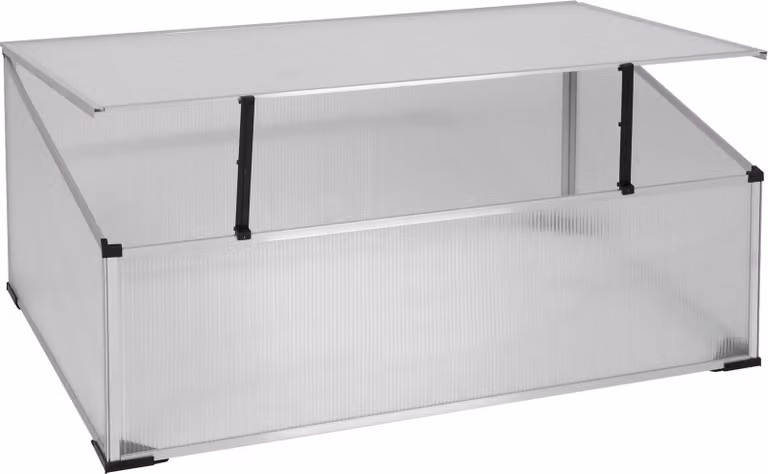 Telaio freddo 100x60x30/40 cm - stabile e antiruggine - telaio in alluminio / lastre in PC