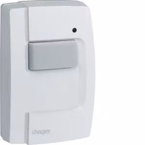 HAGER TRE301 Sensore a pulsante wireless AP singolo IP55 quicklink