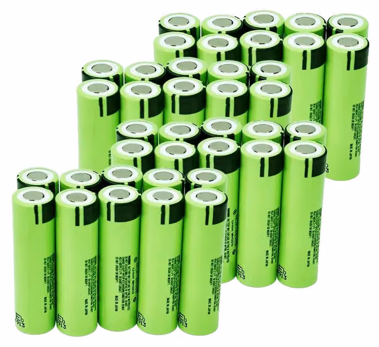 Batteria ricaricabile agli ioni di litio, capacità 3400mAh, elevata velocità di scarica, confezione da 40 pezzi (codice prodotto: 34B-3400mah)