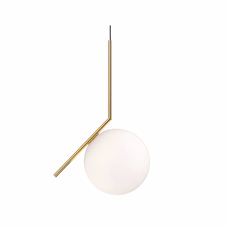 Flos - IC S2 10 Anniversary - Lampada a sospensione - Oro 24K