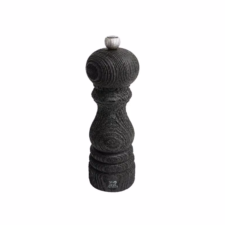 Macina sale in legno Bistro Nature black, H 18cm