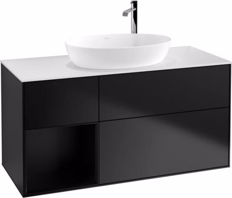 Mobiletto V&B Finion 120 cm, Pl w m, Reg bla m Lac, bla m Lac