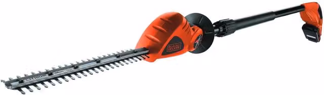 Tagliasiepi a Batteria BLACK+DECKER GTC1843L20 Arancione con Testa Orientabile e Batteria da 2.0 Ah