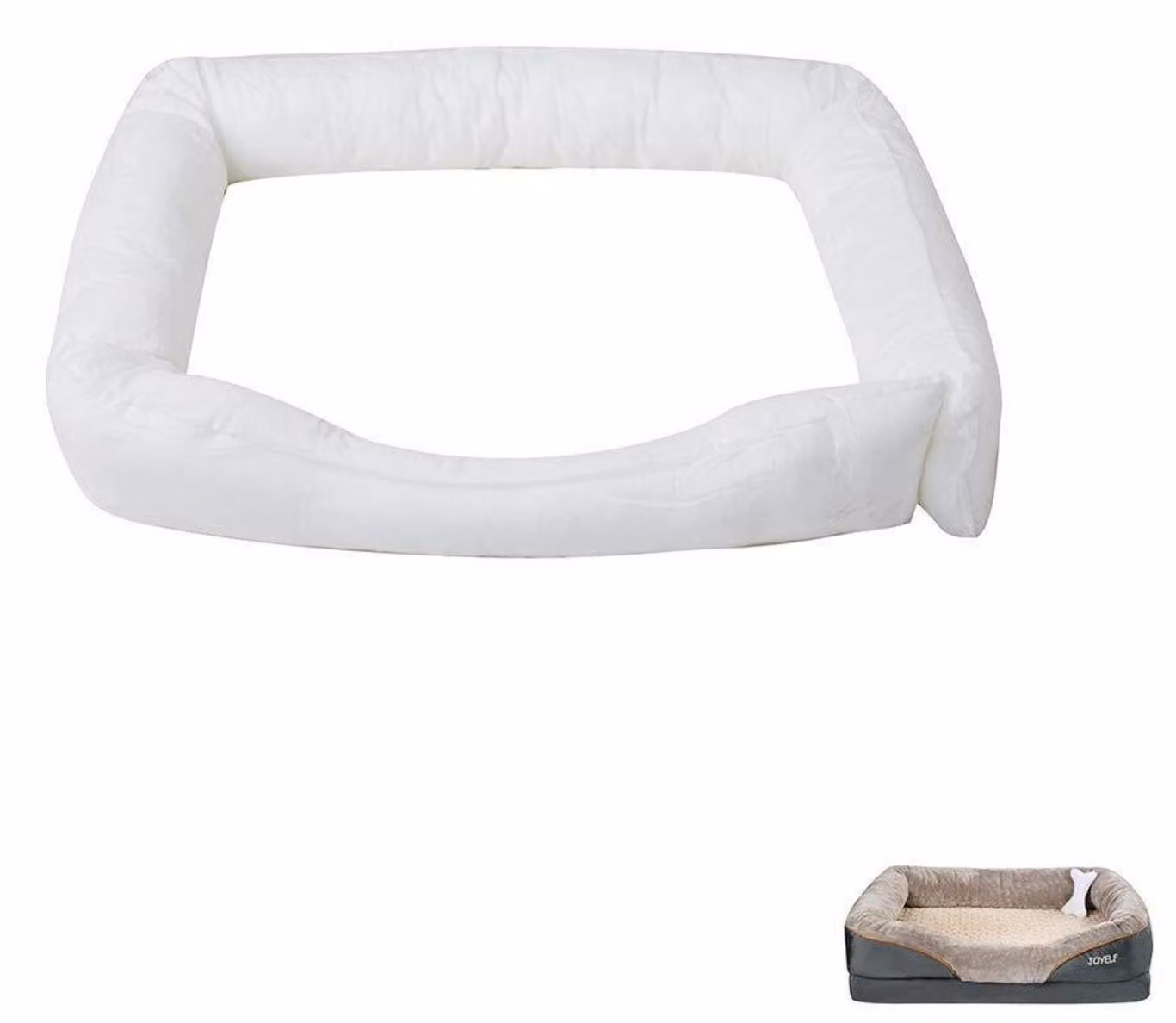 Cuscino di ricambio in memory foam per cuccia ortopedica per cani, taglia XL, 102x77 cm
