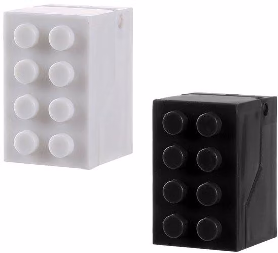 Set da 2 supporti da parete per spazzole da bagno