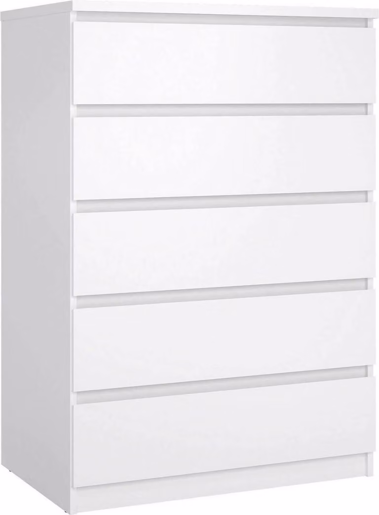 Cassettiera NAIA Credenza bianca lucida