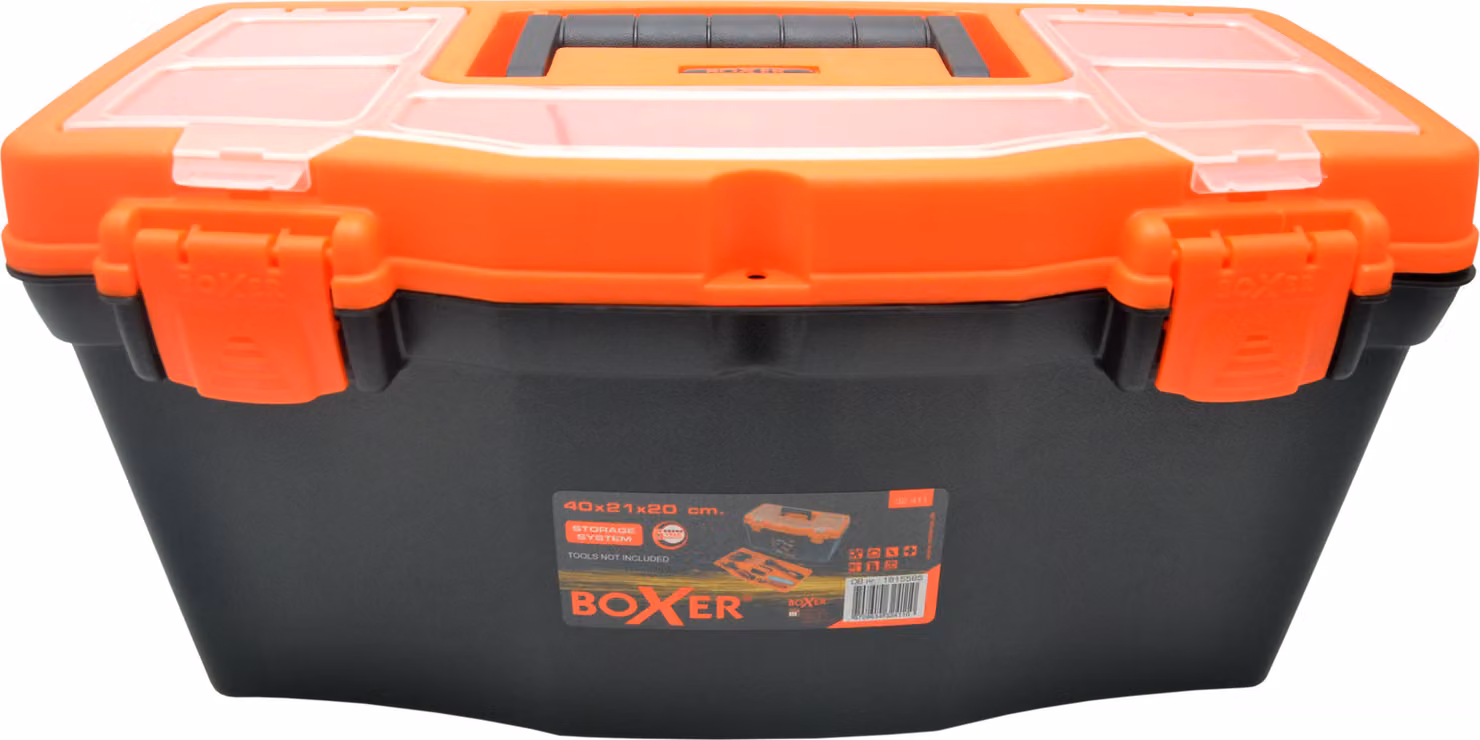 Cassetta degli attrezzi Boxer® con 22 scomparti 41 x 23 x 20,5 cm.