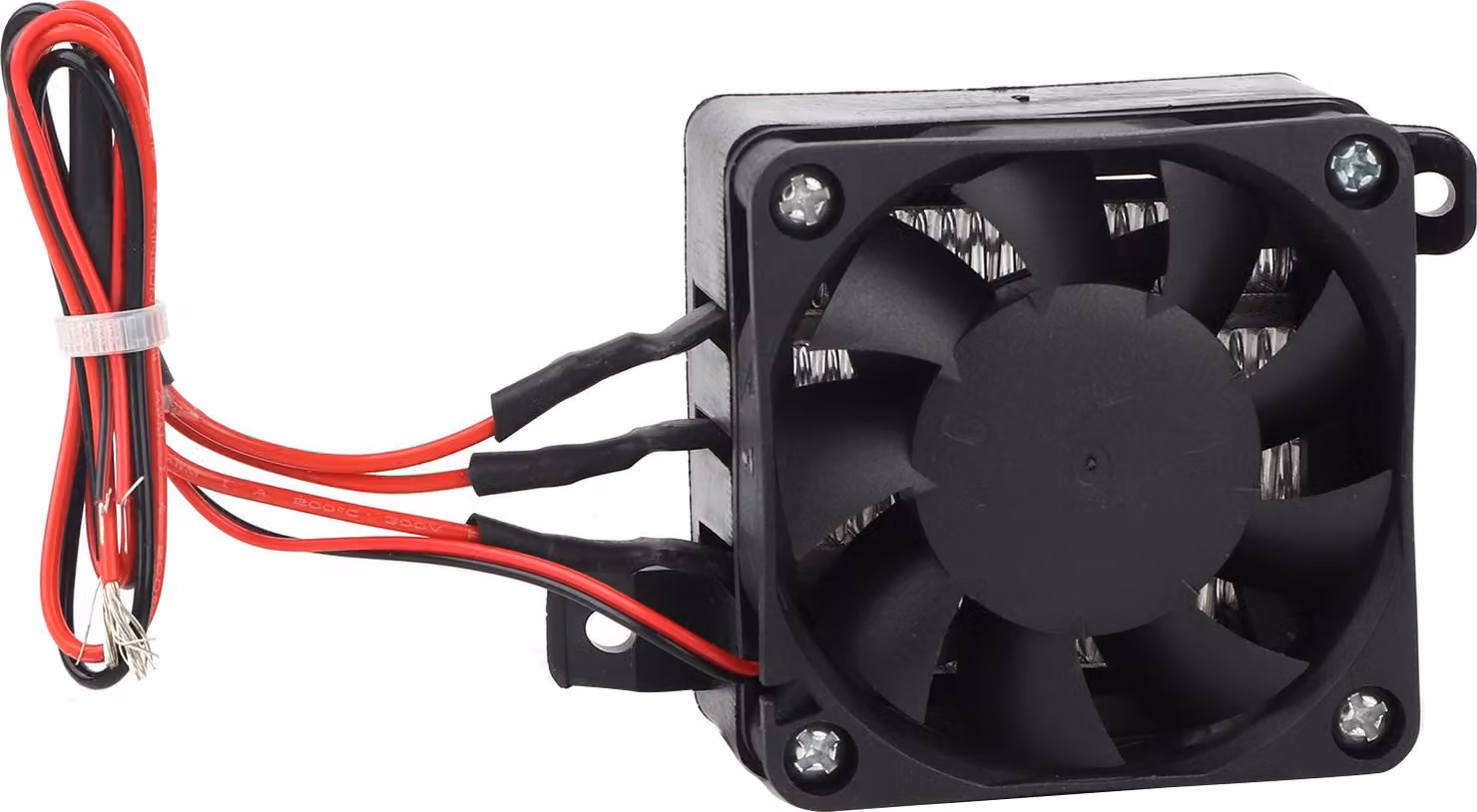 100 W 12 V riscaldatore d'aria a risparmio energetico con ventilatore PTC, elemento riscaldante a temperatura costante