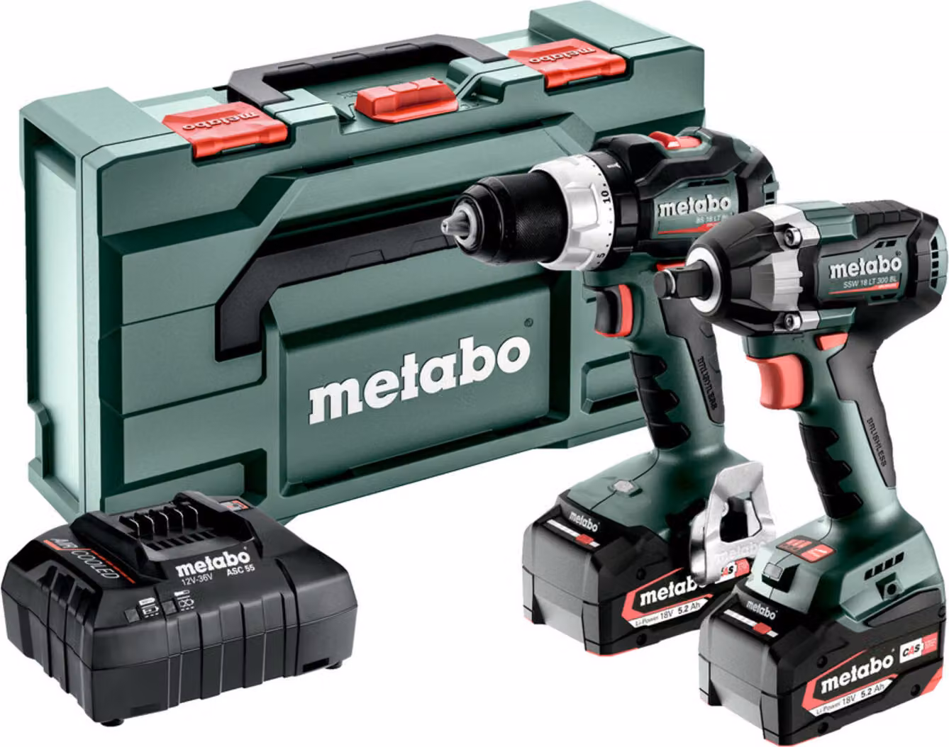 Metabo Combo Set 2.9.3 18V Akku-Maschinen im Set 18V Maschinenset in metaBOX