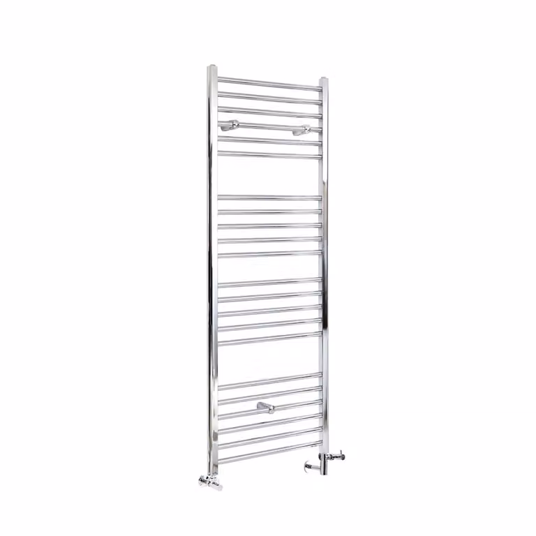 Scaldasalviette Misto Piatto - Termoarredo Bagno Cromato - 1600 x 600mm - 490W - Kent