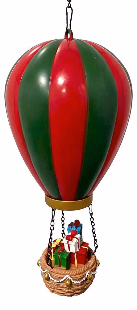 Decorazione natalizia Clayre & Eef, palloncino rosso, plastica