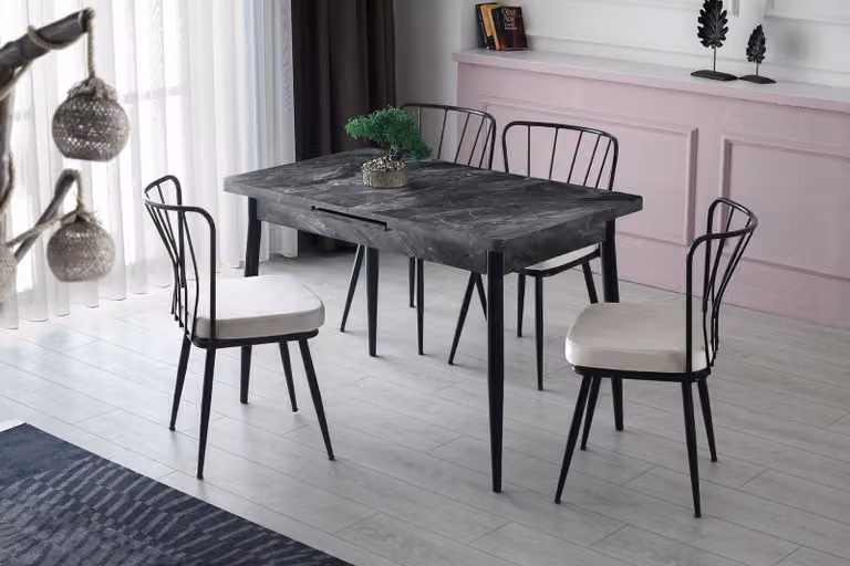 Skye Decor, Ay-Ay DEC, antracite, tavolini, 75x120x70 cm, pannello truciolare rivestito al 100% in melamina
