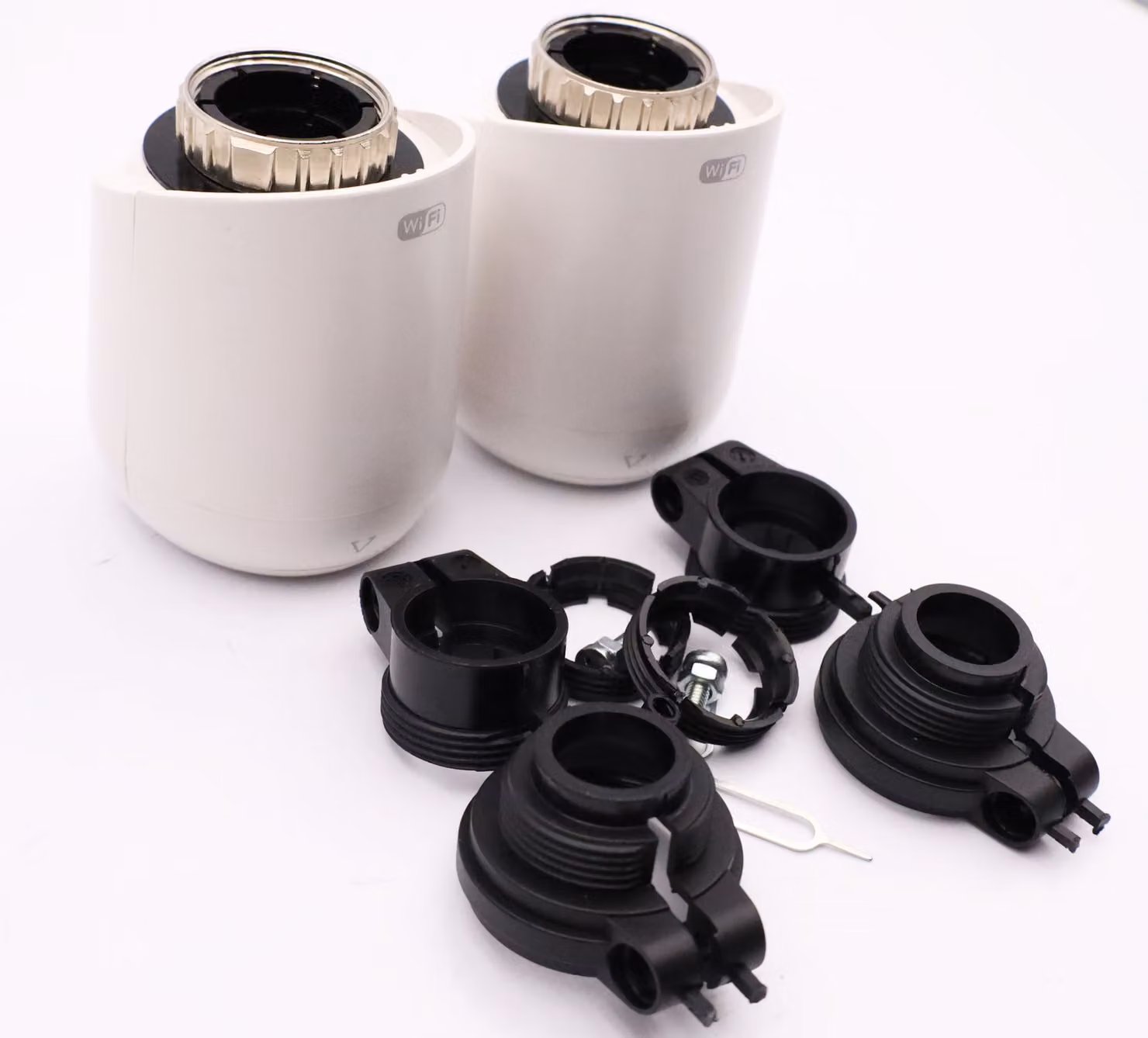 Eurotronic Comet WiFi Termostato wireless per radiatori, confezione da 2 pezzi.