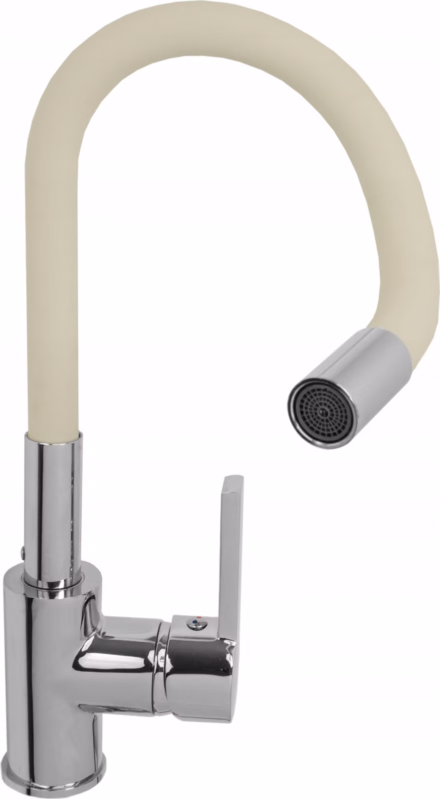 Granitan - Rubinetto da cucina - Rubinetto per lavello - Cartuccia in Vetroceramica - Ottone - Beige - Effetto granito - FLEX