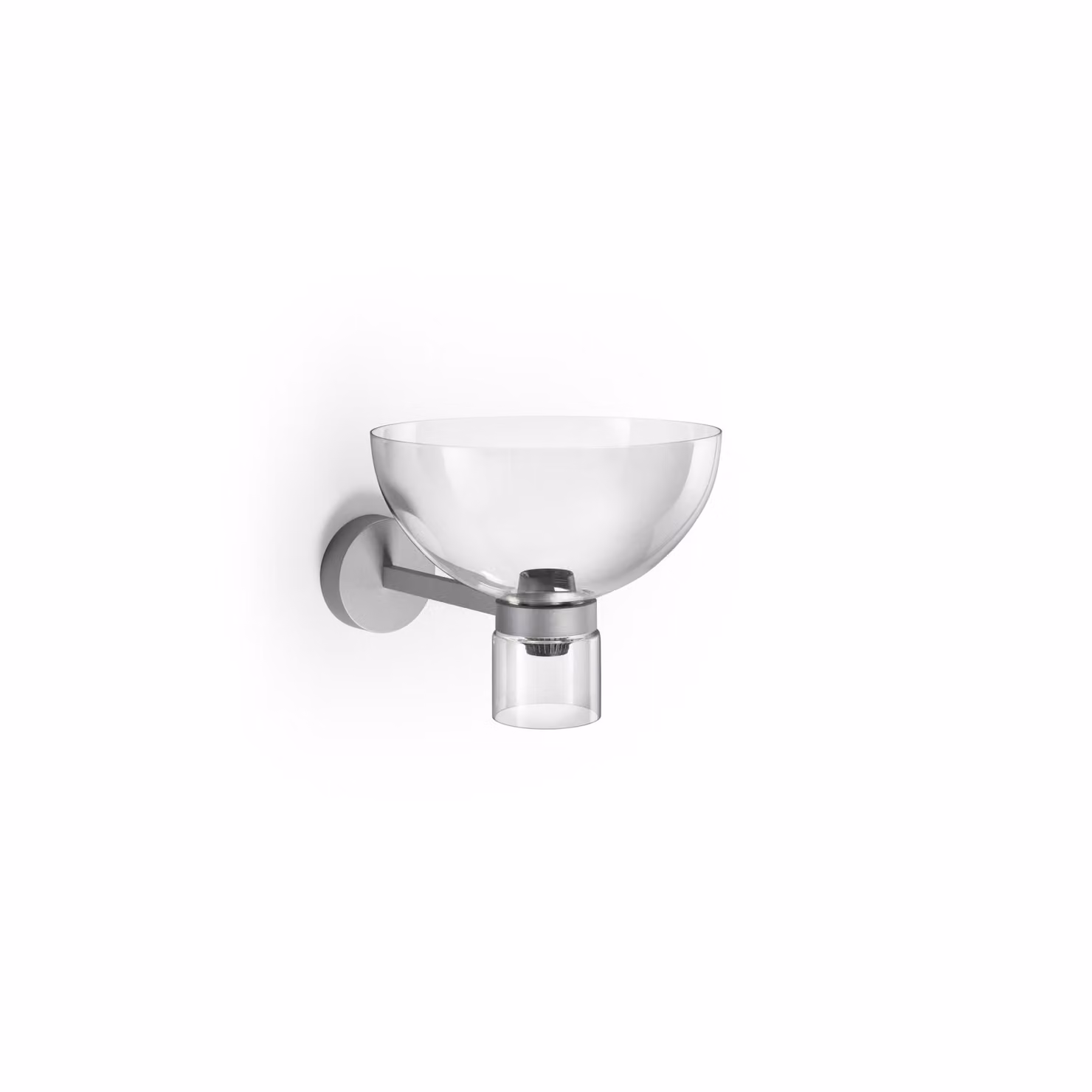 Flos - Nocturne W Bowl - Parete - Argento