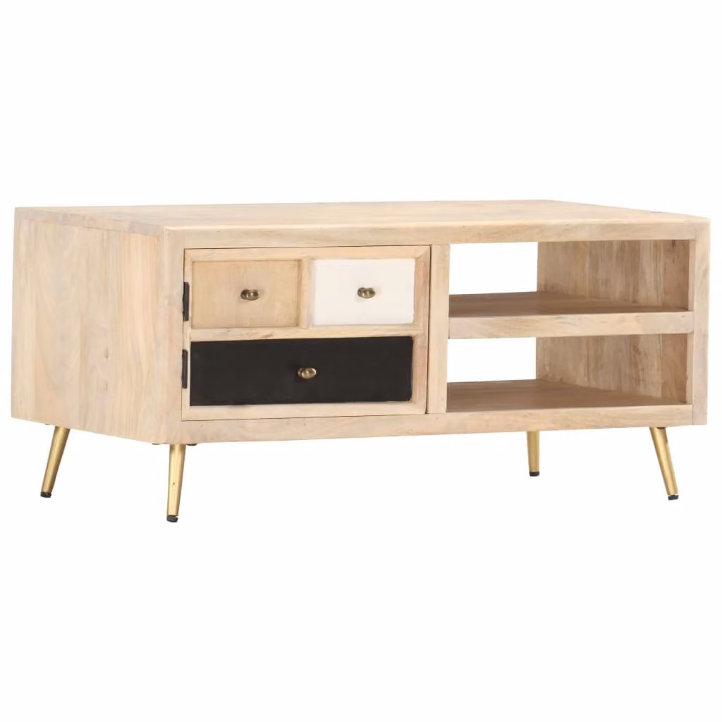 Maison Exclusive - Tavolino 90×45×40 cm in legno massello di mango