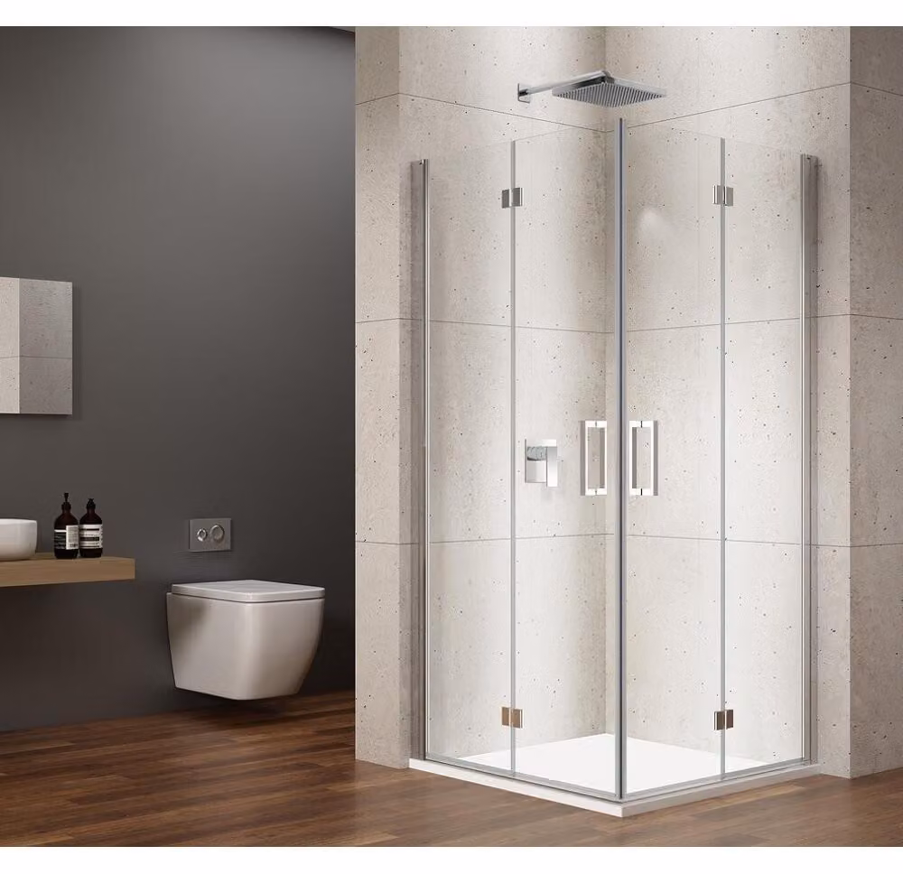 Cabina doccia angolare LORO 900x900 mm, ingresso angolare